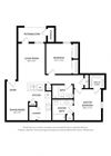 Franklin Park_2 Bedroom Floor Plan